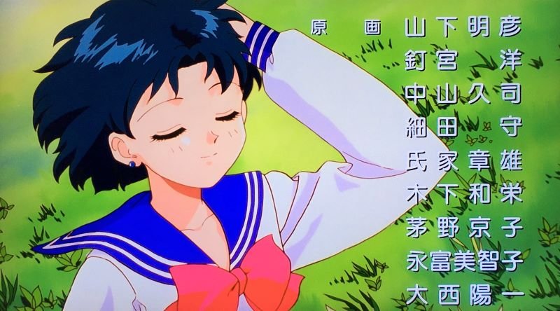 のざわよしのり 短編映画 亜美ちゃんの初恋 を見直していたんだけど そういえば本作とメインプログラムの 劇場版 セーラームーンsupers は 共に細田守さんが原画で参加しているだった 亜美ちゃん は16分でサックリ楽しめるし 作画面でも手が