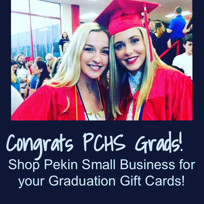PekinChamber's tweet photo. Shop PEKIN for your grads! 🎓 https://t.co/Z7p9Gi4xg2