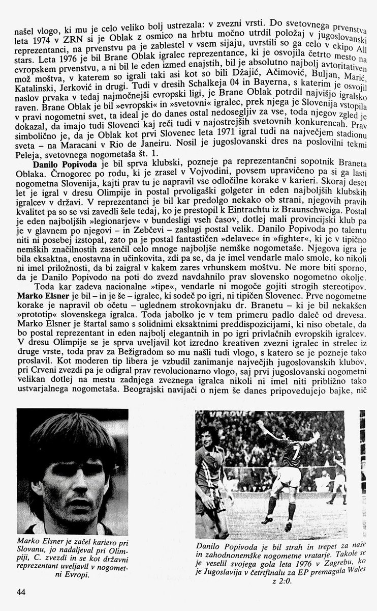 IEBergant's tweet photo. Odlično ga je opisal, če se ne motim, Franci Božič v prispevku za publikacijo ob 70. obletnici Nogometne zveze Slovenije, in sicer v kontekstu “tipičnih” slovenskih nogometnih vrednot.  Priporočam prebrati besedilo v celoti... #markoelsner https://t.co/Bq3bAgyYRn