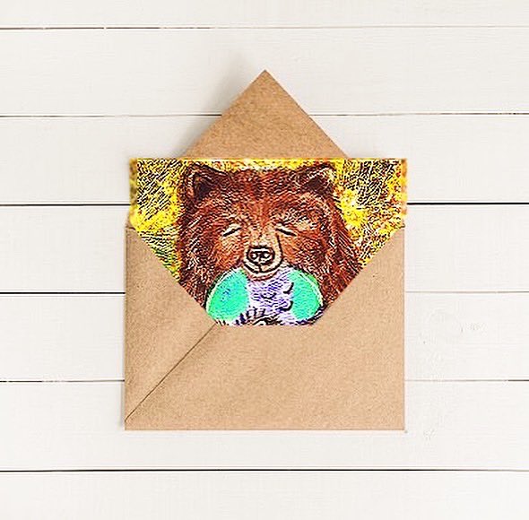 amandadavisart's tweet photo. Sending big, furry, BEAR HUGS to all my fellow humans across the world as part of the #bridgingthedistance challenge w/ @USGCA & @artlicensingshow. ππ»πSpreading love & staying positive & connected is especially important right now. https://t.co/4cqSSiPy2T https://t.co/gtSnS1vh2G