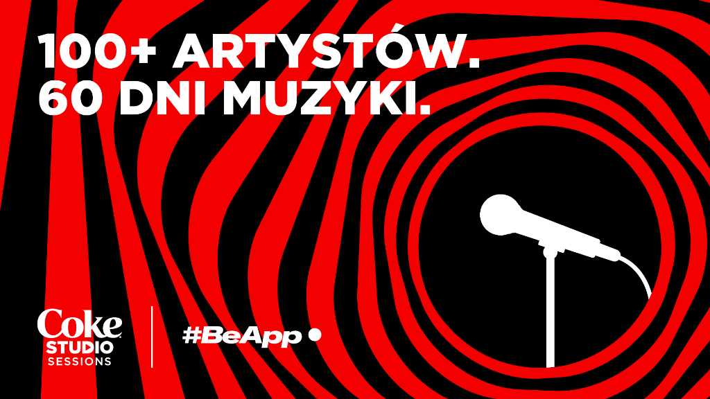 cocacolapolska's tweet photo. Ruszyliśmy z #CokeStudioSessions - serią koncertów, które odbędą się w aplikacji #BeApp. Podczas trwania akcji, można wspierać społeczności dotknięte #COVID19. Fundacja Coca-Cola przekaże równowartość dokonanych darowizn. https://t.co/NgiYPylOYE https://t.co/ZbW4dhciTt