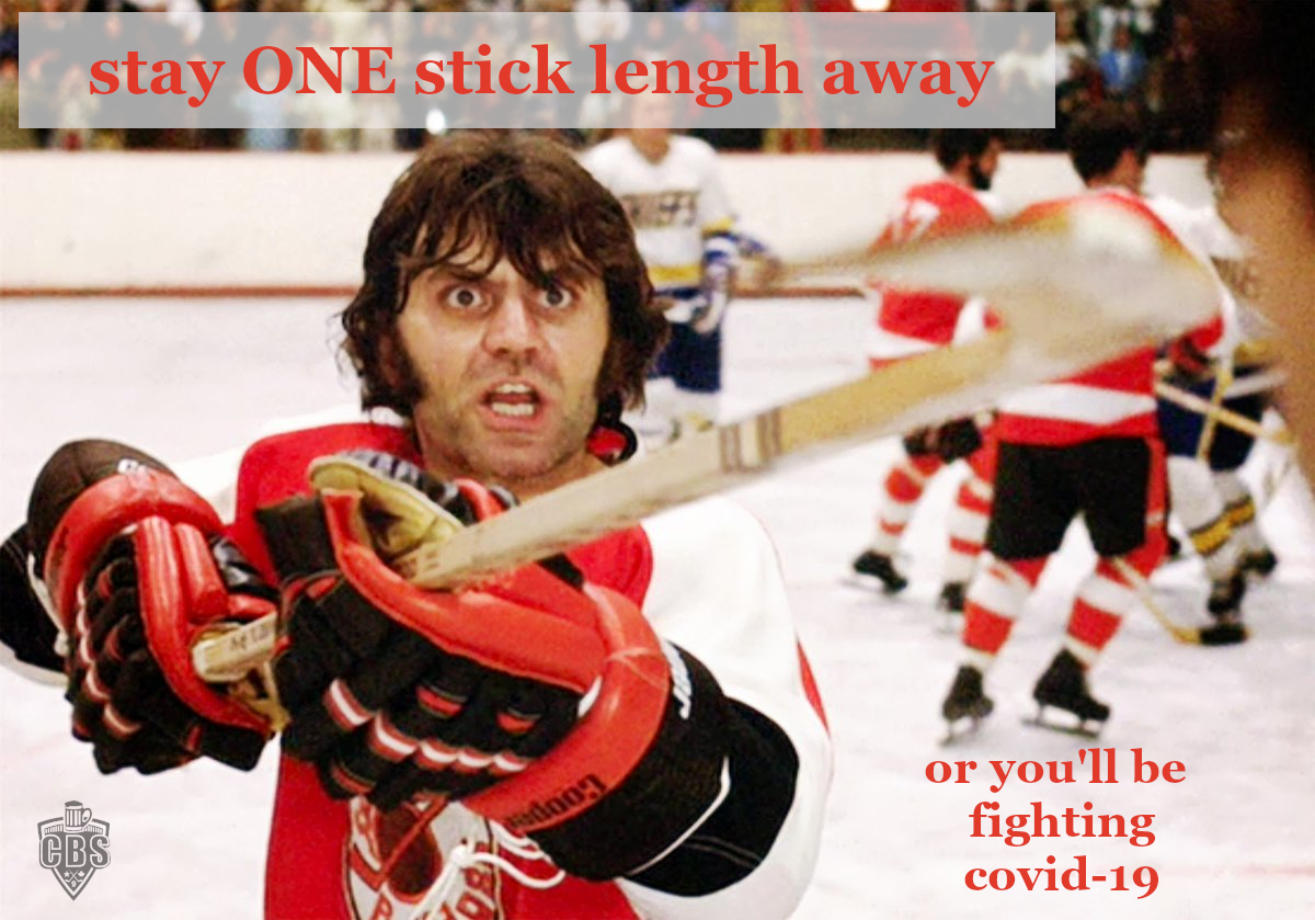 When it comes to coronavirus advice, I'm putting my trust in Tim McCracken... He's a doctor, after all.   #COVID19 #hockey #slapshot #drhook #besthockeymovieever #NHL