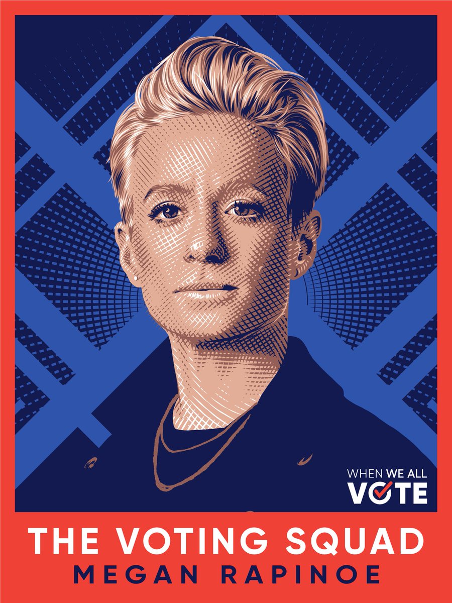 “Vote. Vote. Vote. Vote. Vote.” - @mpinoe