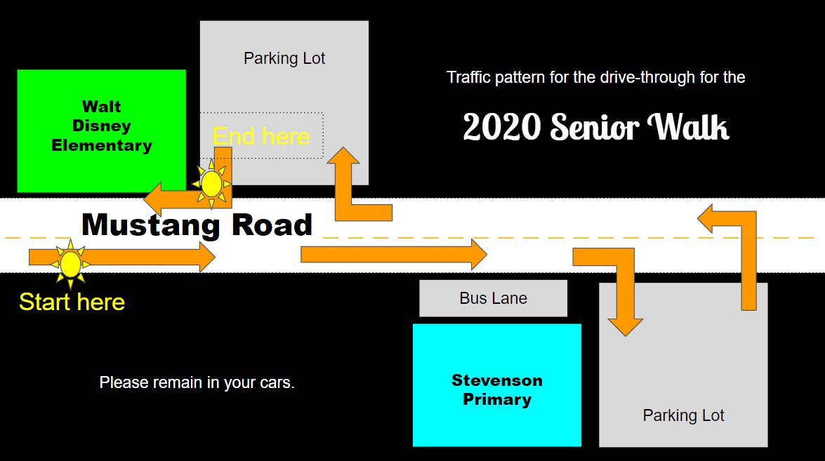Sr. "Walk for Walt Disney kids!
