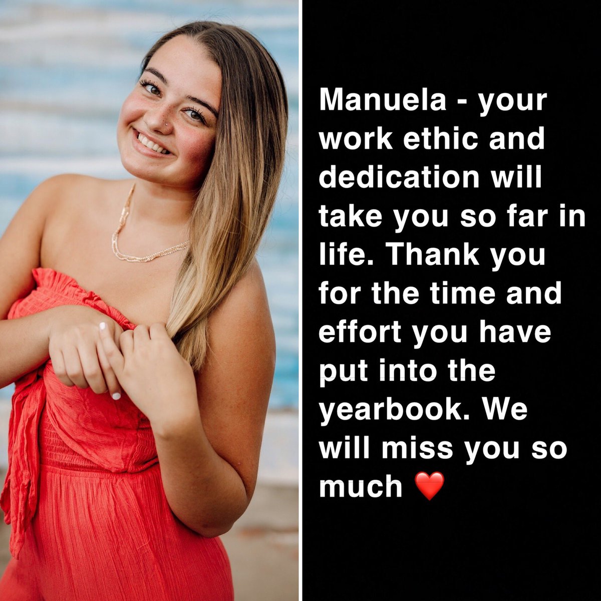 Senior highlight: Manuela Josipovic! Congrats <a href="/_manuelaj/">Manuela Josipović</a>