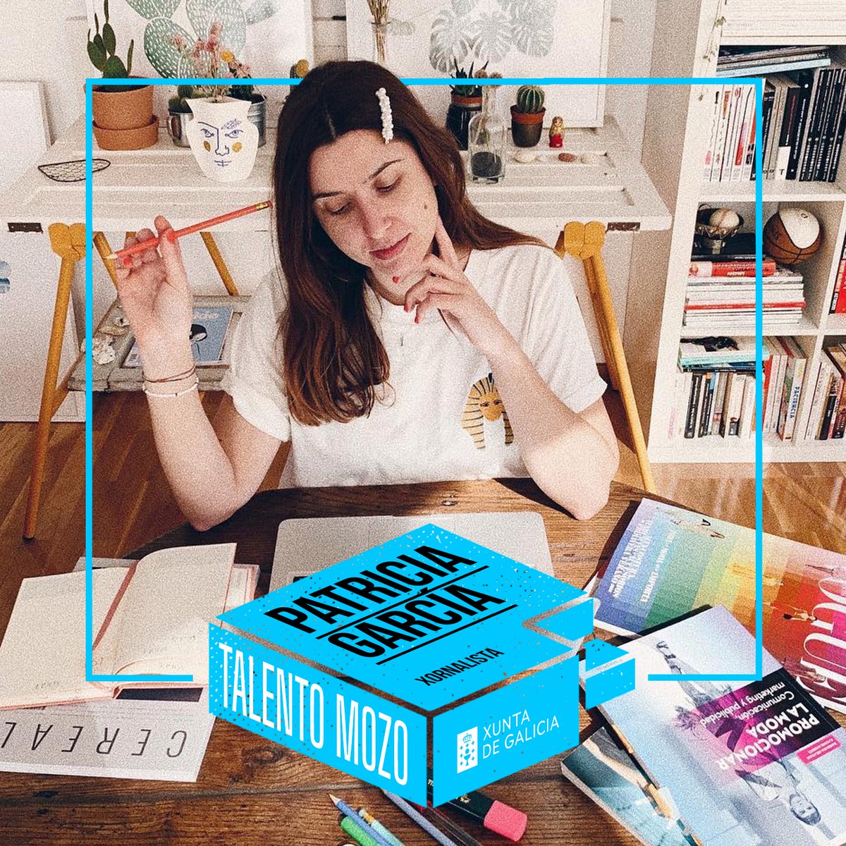 xuventude's tweet photo. #TALENTOMOZOONLINE‼️
Xoves, 21 de maio, ás 18:00 h👉🏽Charla en directo no noso Instagram sobre comunicación, moda e moito máis coa xornalista @donkey_cool e @Crispichelt , directora xeral de Xuventude, Participación e Voluntariado.
Reserva a hora na túa axenda😉 https://t.co/ZgENwPvFZm