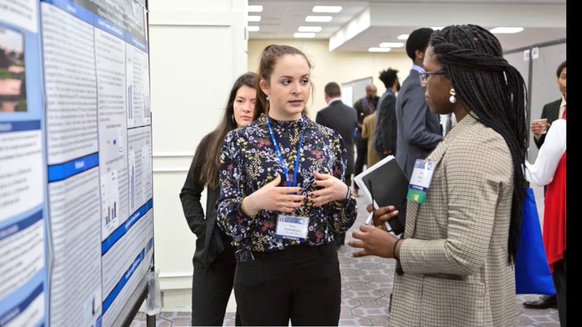 EndureHunterNYU's tweet photo. Celebrating our #Classof2020 with #onepictureperday @Rufina_K6 presenting at  #ERN2019 her research  @VanderbiltU https://t.co/CegRmrFdis