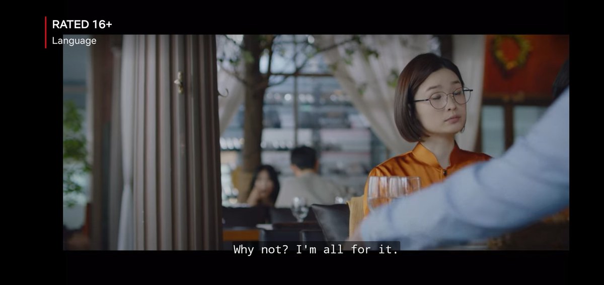 12. Episode 10  #HospitalPlaylistNetflix sub vs literal translation. When Chi Hong asked the question about her thought on dating co-workers, Song Hwa literally said:"Why not? I actively encourage it. It's good if you can rely on each other in hard times"