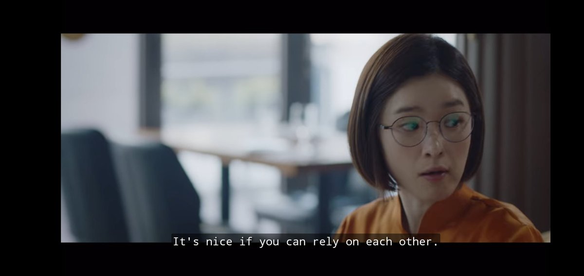 12. Episode 10  #HospitalPlaylistNetflix sub vs literal translation. When Chi Hong asked the question about her thought on dating co-workers, Song Hwa literally said:"Why not? I actively encourage it. It's good if you can rely on each other in hard times"