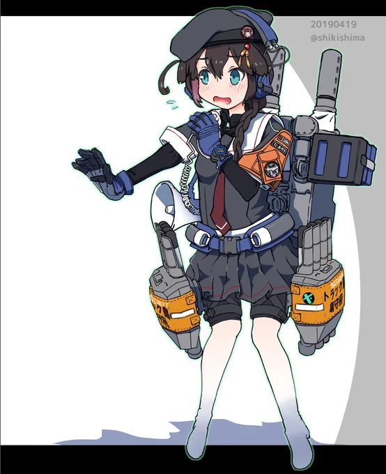 お誕生日再掲。#時雨進水日 