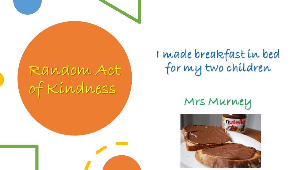 CharitiesRhs's tweet photo. In support of #MentalHealthAwarenessWeek our charities committee members will be posting a random act of kindness each day. #KindnessMatters https://t.co/jpU0k1FwrR
