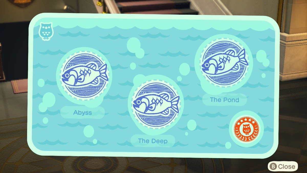 MojoOfNacho's tweet photo. Really enjoyed the stamp collecting event in the museum today! Hope they roll out a few more events during this time too. Pretty decent items for completing too! #ACNH #AnimalCrossingNewHorizons #AnimalCrossing #Blathers #MuseumDay #NintendoSwitch #Fossils #Insects #Fish https://t.co/anSODHajey