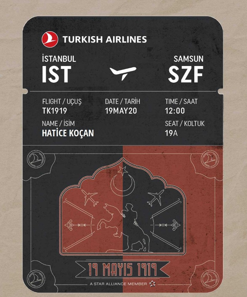 haticekocantr's tweet photo. Ben de #TariheYolculuk'ta yerimi aldım🇹🇷
#19MAYIS1919 
#TK_TR          #TR_1919
#yaistiklalyaölüm https://t.co/neIYd3Rpvk