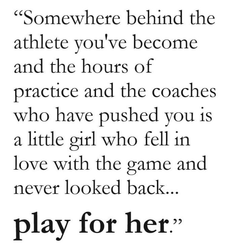 -Mia Hamm
Love this ❤️ #MotivationMonday #MambaMentalityMonday