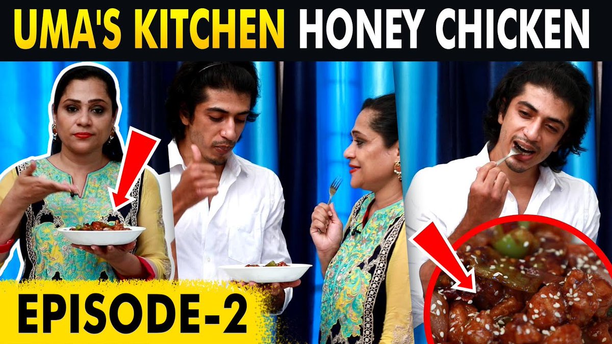 cineulagam's tweet photo. இந்த Recipe நிறைய பேர் கேட்டுட்டே இருந்தாங்க! Uma's Kitchen: Delicious Honey Chicken Recipe | EP-2
Watch Video : https://t.co/tI4NsukcVT
#UmasKitchen #UmaRiyazrecipes #HoneyChicken
#HomeRecipes #NonVegRecipes #ChickenRecipes
@TenderCutsIN @iamManimegalai
@meumariyaz https://t.co/qS6lh1n7vn