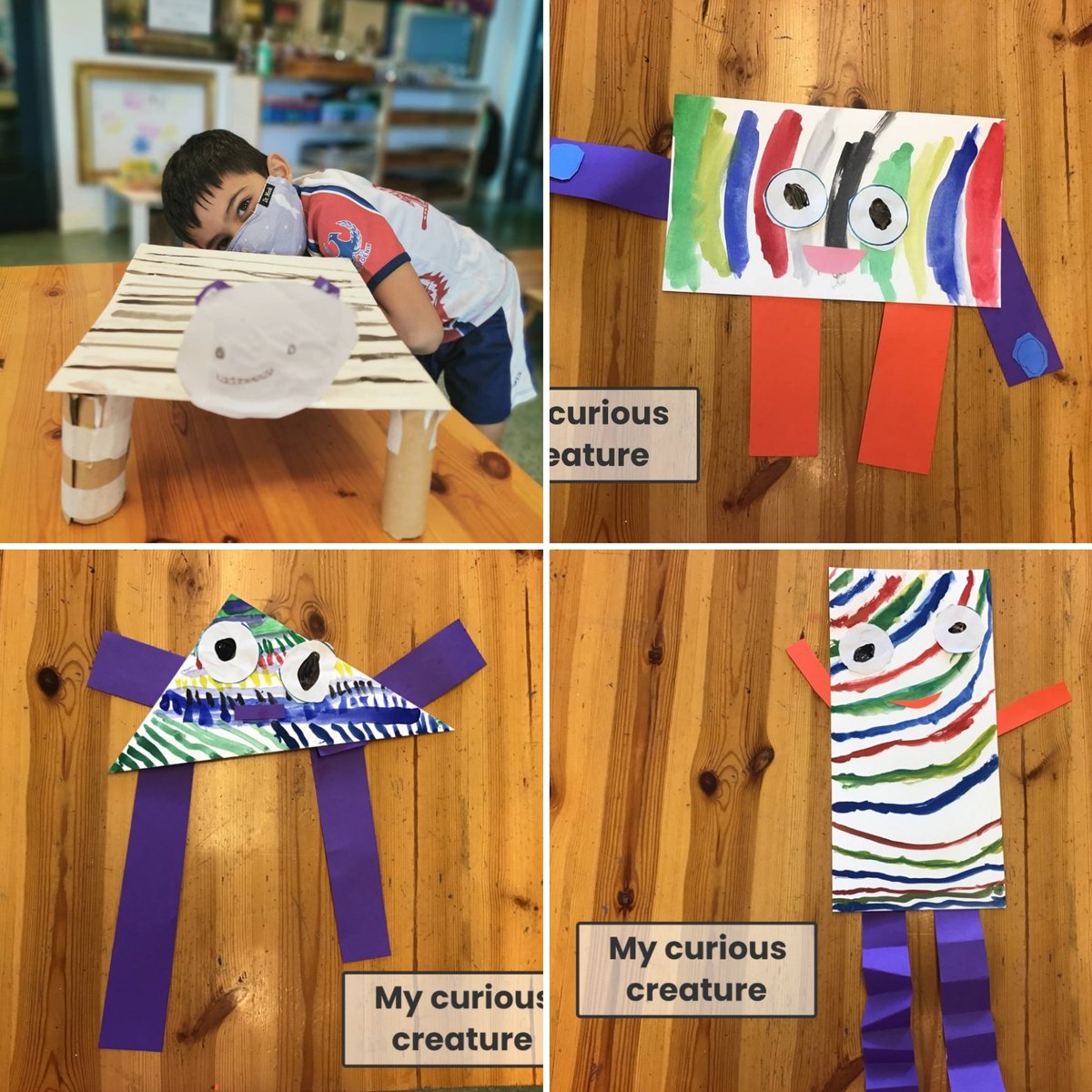 EmmaVHamilton1's tweet photo. Last week was #bookweek2020 so many #curiouscreatures So rewarding to have the #backtoschool #artvibes happening in the art room. Lots of enthusiasm and creativity. #unishanoi https://t.co/S7c2YQ3QGW