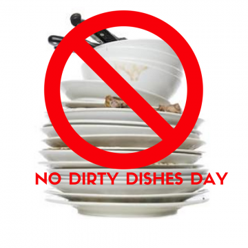 SpencerElem's tweet image. Who likes dirty dishes?  It's #NoDirtyDishesDay. What a perfect opportunity to support some local restaurants and their families.  
#TheAmazingSpencerElem
#ConnectingWithCommunity