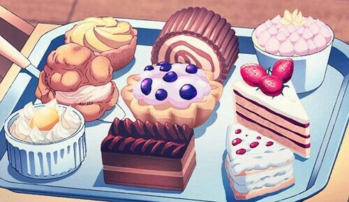 Premium Vector  Food cake dessert sweets vector cartoon clipart anime cute  character