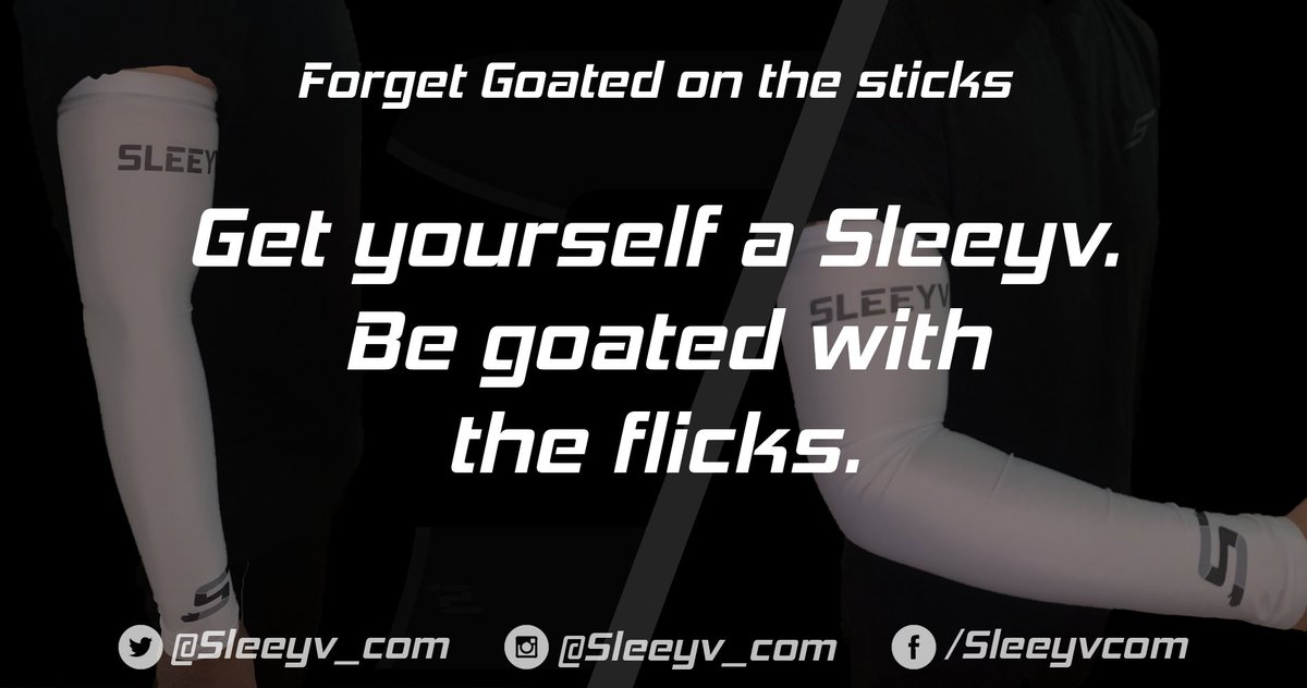 Goated. With.  The. Flicks???
Limited Quantity of First Release still available.
Sleeyv.com