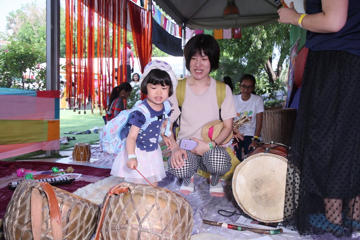 GrooveGullyFest's tweet photo. Here's a lil peek at our travelling #museum of music. 

It's a mission to introduce rare and forgotten instruments from India &amp; the world to educate and inspire school children.  

#MuseumDay #InternationalMuseumDay #folkmusic https://t.co/Fc1kMeHoOz