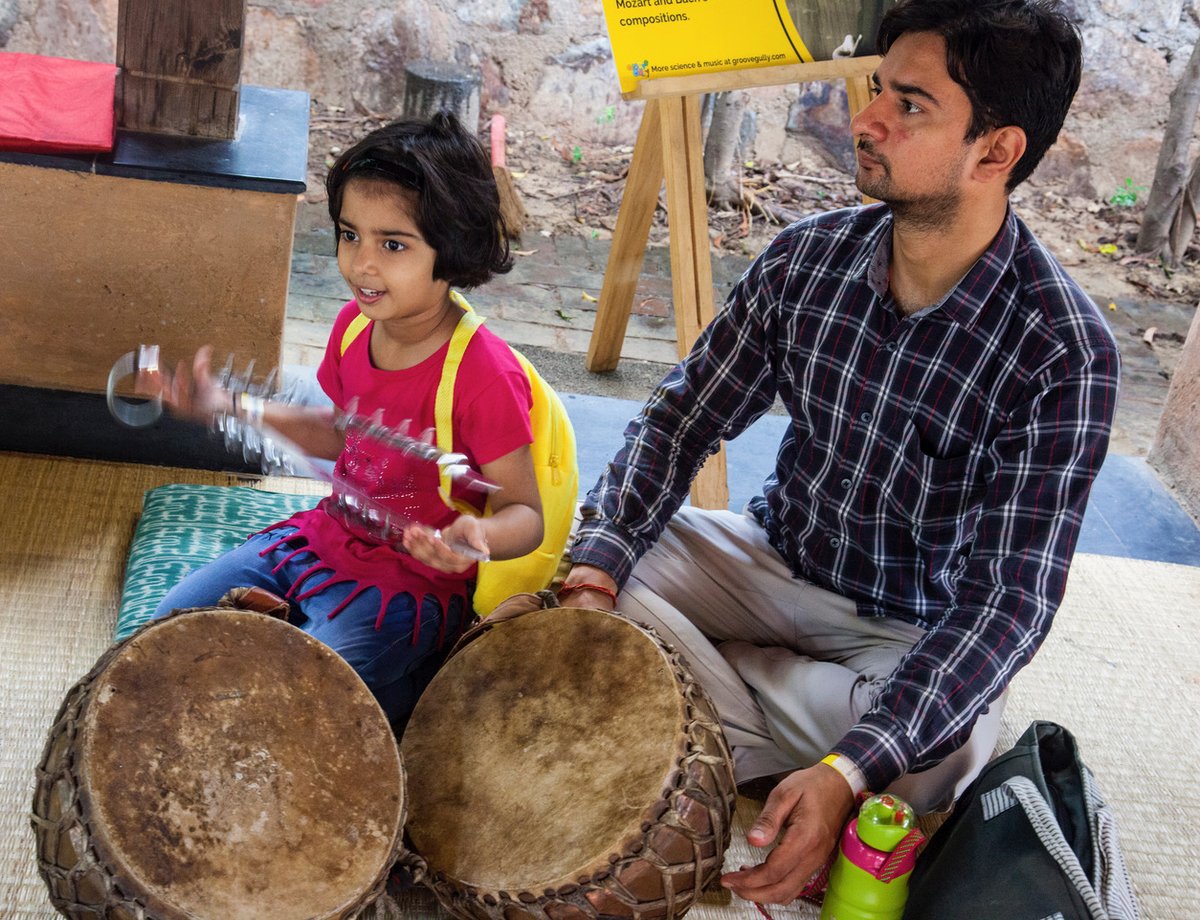 GrooveGullyFest's tweet photo. Here's a lil peek at our travelling #museum of music. 

It's a mission to introduce rare and forgotten instruments from India &amp; the world to educate and inspire school children.  

#MuseumDay #InternationalMuseumDay #folkmusic https://t.co/Fc1kMeHoOz