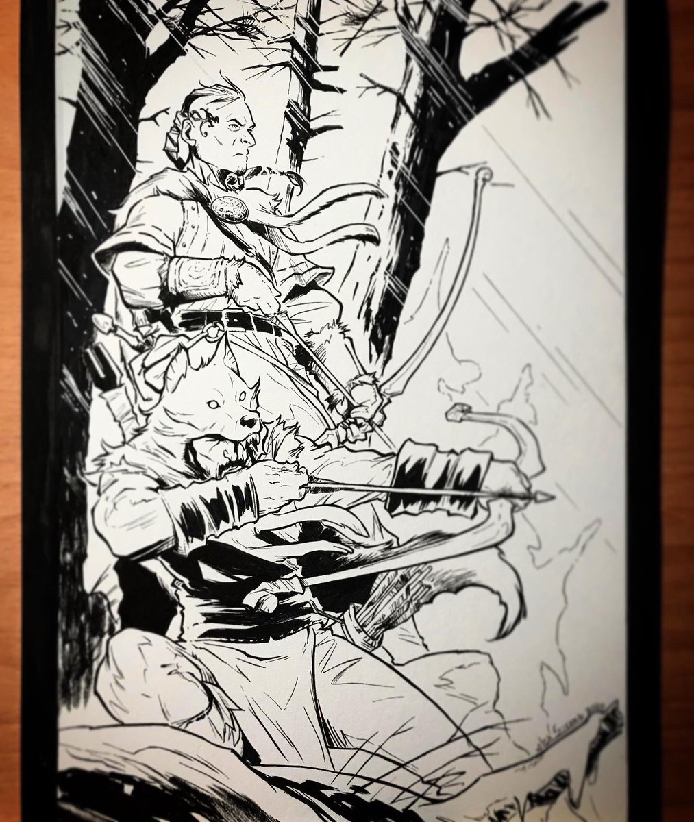 Alex2019Sierra's tweet photo. Hel’blar commission 10 #comic #helblar #vikings #ulf #bandedessinée #inks #norsemithology #epicfantasy #hunter #warhammer #witcher3 #lastkingdom #godofwar #skyrim #valhalla #thor #odin #draugr https://t.co/vtDeKQRSCs