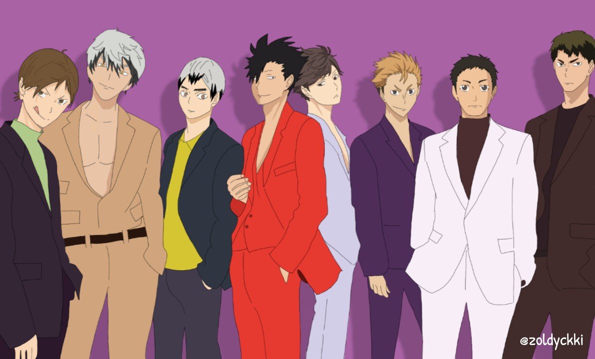 reshipotassium's tweet photo. Haikyuu Captains as EXO 
Tell me your bias😍😍 https://t.co/etNEtDfg0Q
