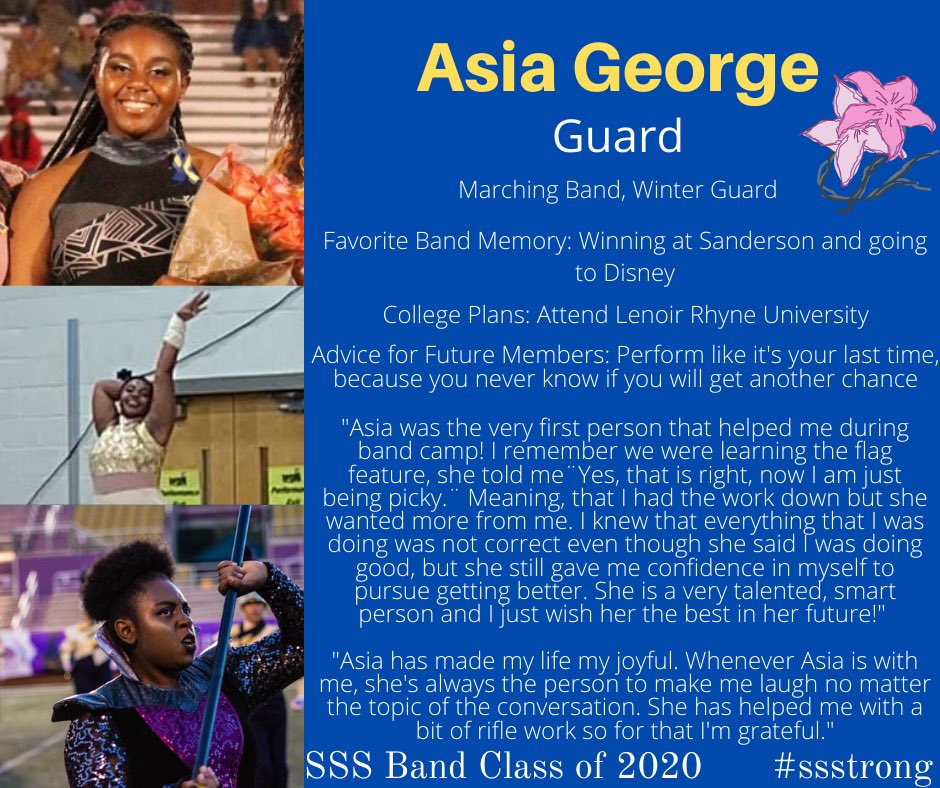 Senior Showcase: Asia George
#ClassOf2020 #ssstrong