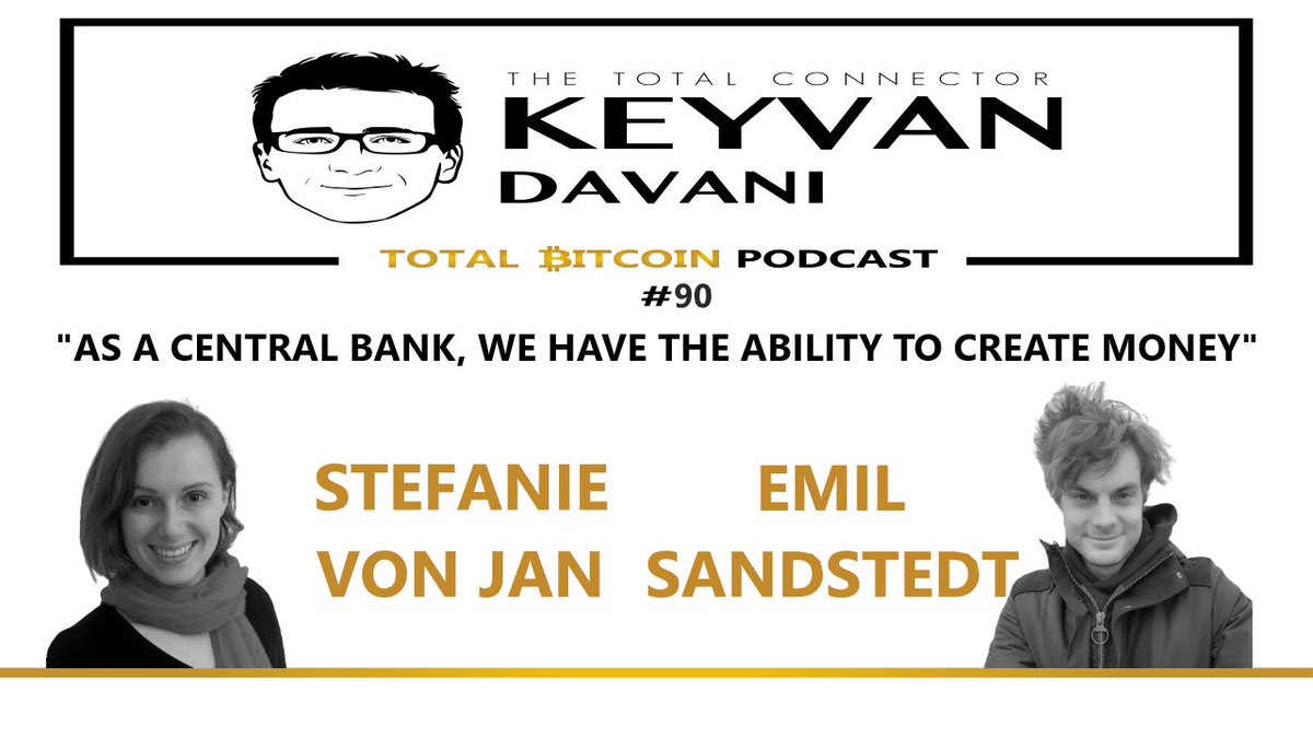 keyvandavani's tweet photo. #TotalBitcoin #90:
Fascinating panel-discussion on
"Money Creation in the Fiat System"
with Stefanie von Jan @stefanievjan &
Emil Sandstedt @bezantdenier
https://t.co/44PnLxJz54 https://t.co/ZQz37rop0m