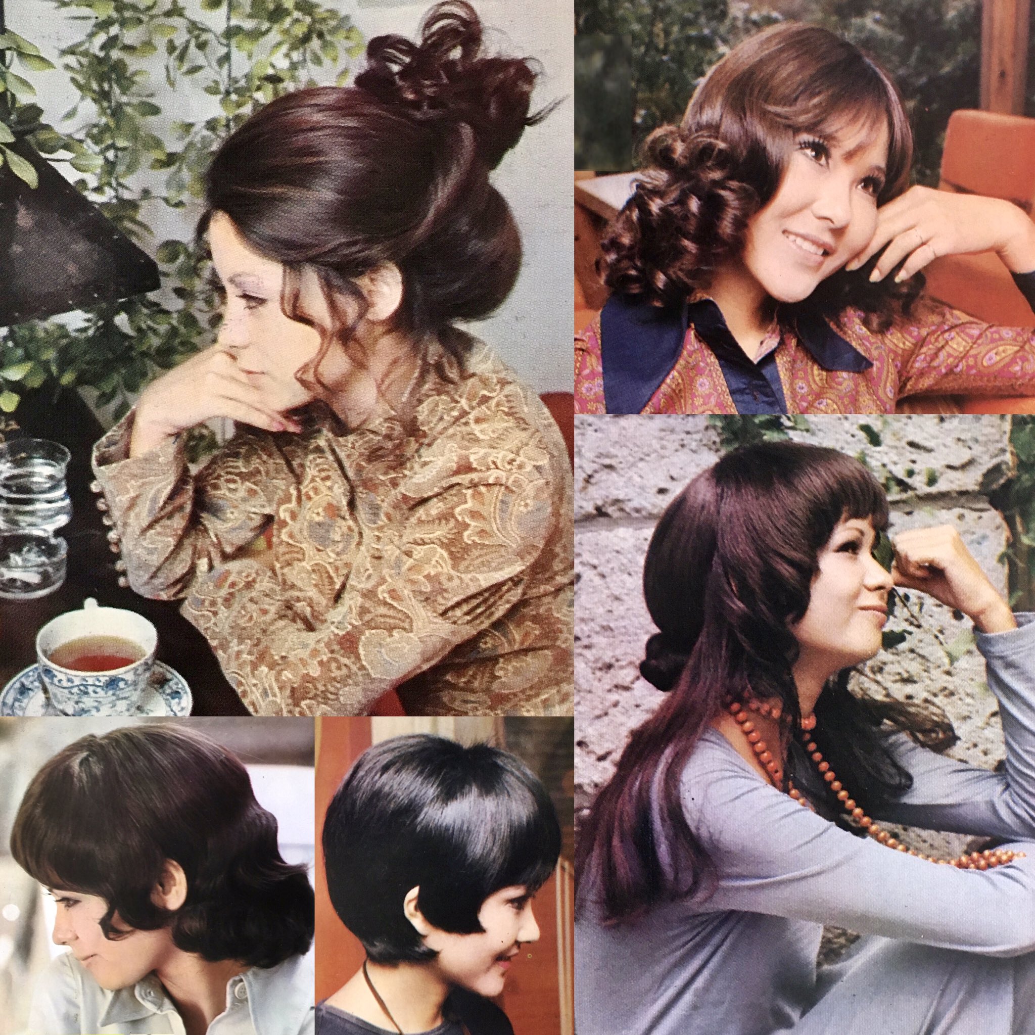 昭和元禄 アングラポップ ヘアスタイル1970 1972