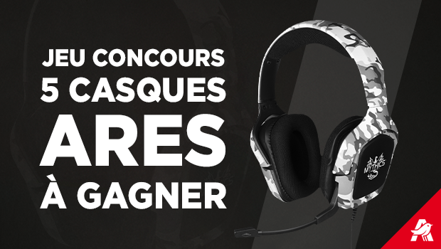 #Concours 🔥
Tentez de remporter 1 casque Ares Konix.
Au total 4 gagnants.
Pour participer, il faut :
✔️Follow <a href="/HypergamesA/">Hypergames Auchan</a>
✔️RT le tweet
TAS le 25/05
Voir le règlement ci-dessous :