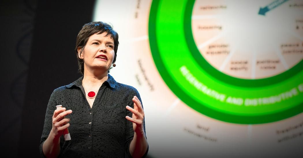 💫 "A healthy economy should be designed to thrive no to grow"
🍩 The doughnut theory by Kate Raworth or how can we create regenerative, distributive economies that work within the planet's ecological limits
👉 buff.ly/2GfqOp4

#TedX #conference #inspiring #doughnuttheory