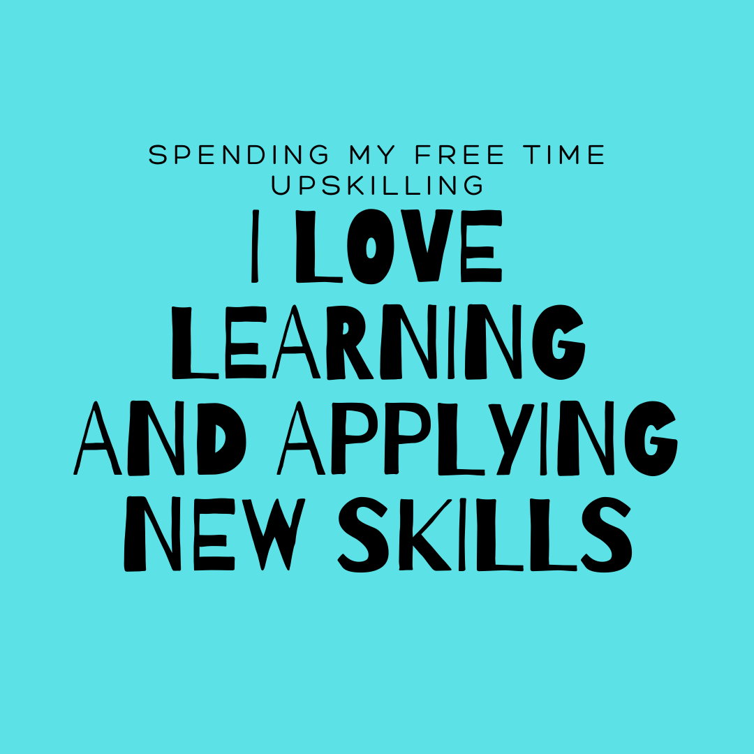 RLeanne's tweet photo. Kind of addicted to the learning process! Spent a ton of hours refocussing and taking skills to a new level! Anyone else upskilling lately? https://t.co/HvVqB0ozy5