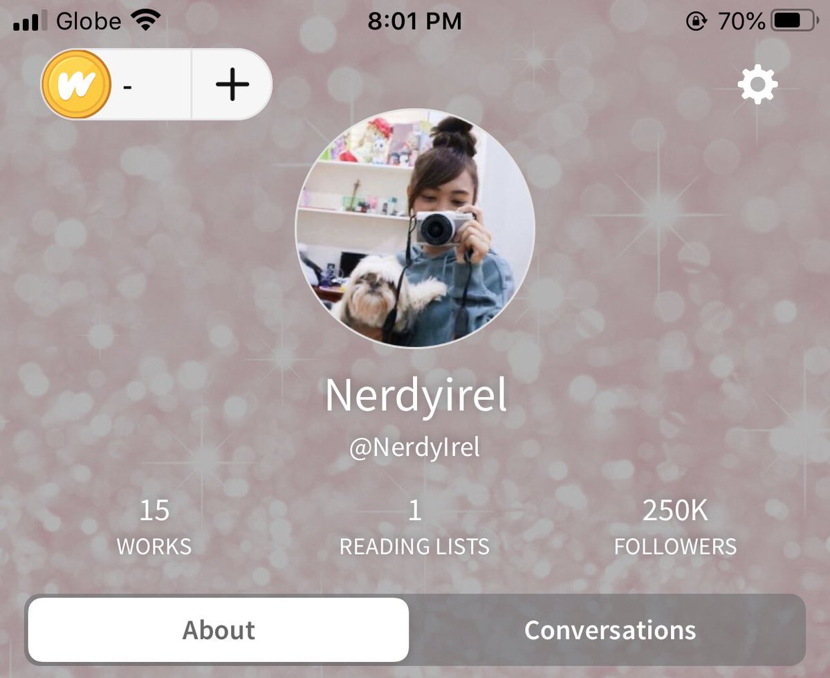 nerdyirel's tweet photo. 250k followers in wattpad!!! Wahh thank you readers 😍❤️ https://t.co/HtIekDkOkp