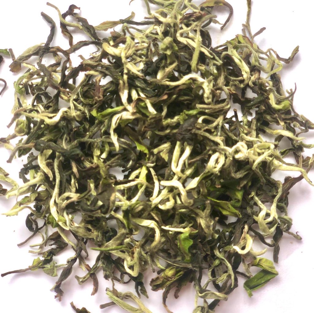 NuxalbariTea's tweet photo. It’s been a crazy year: Erratic weather + lockdown + skiffing the entire garden during first flush. Now at last the bushes are coming into their own. Big fat silver tips mark this clonal special Moonlight White Tea.
#secondflush #nuxalbaritea #whitetea #moonlighttea #artisanaltea https://t.co/PUeFupuyZF