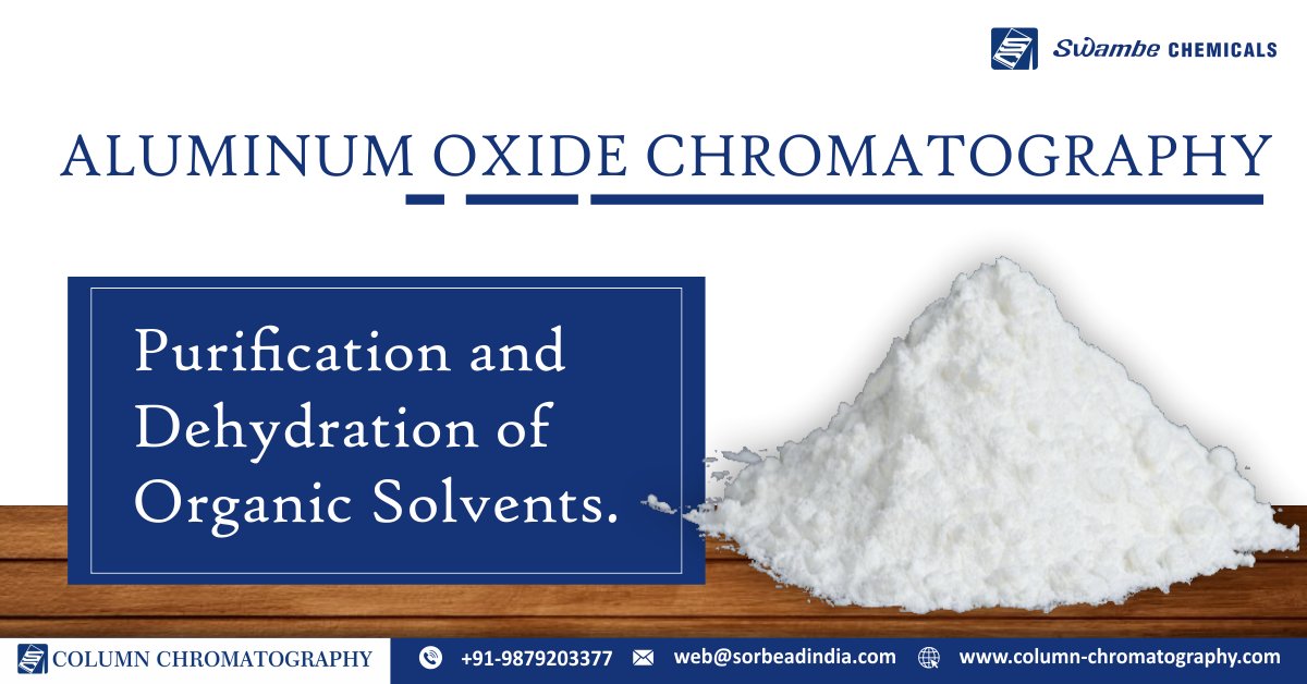 #AluminiumOxideforchromatography is being used in the laboratory and in industrial production.For more information visit our website column-chromatography.com/aluminium-oxid… #Sorbentforliquidchromatography #aluminatlcplates #AbsorbentSupplier