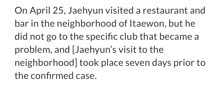 Dispatch are stating that Jungkook, Mingyu, Cha Eun Woo, and Jaehyun went to a restaurant on the evening of April 25 and continue to go to 2 bars/club (all kpop says bar, soompi says it was a club). Bighit and SM also stating that they went to a bar. ya