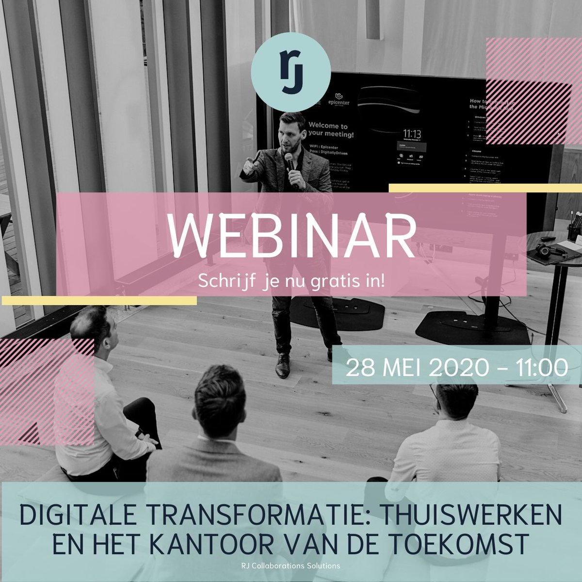 aboutRJ's tweet image. Wist jij dat 74% van de bedrijven na COVID permanent meer thuis zullen blijven werken?

In 30 minuten geven wij jou kostbare informatie, waar je direct mee aan de slag kunt!

Dit wil jij niet missen, schrijf je nu in! : hubs.ly/H0qCM_T0

#modernworkplace (Bron Gartner)