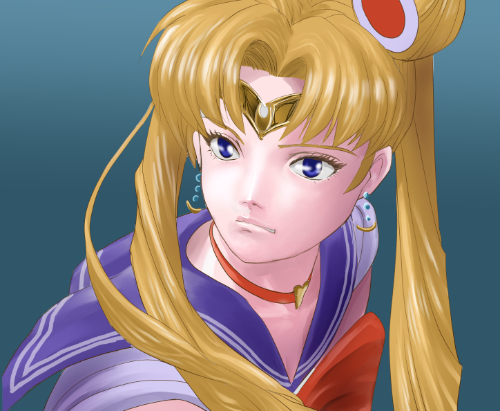 セーラームーン Sailormoonredraw 流行ってたのでやってみました キリンのイラスト セーラームーン Sailormoonredraw 流行ってたのでやってみました キリンのイラスト