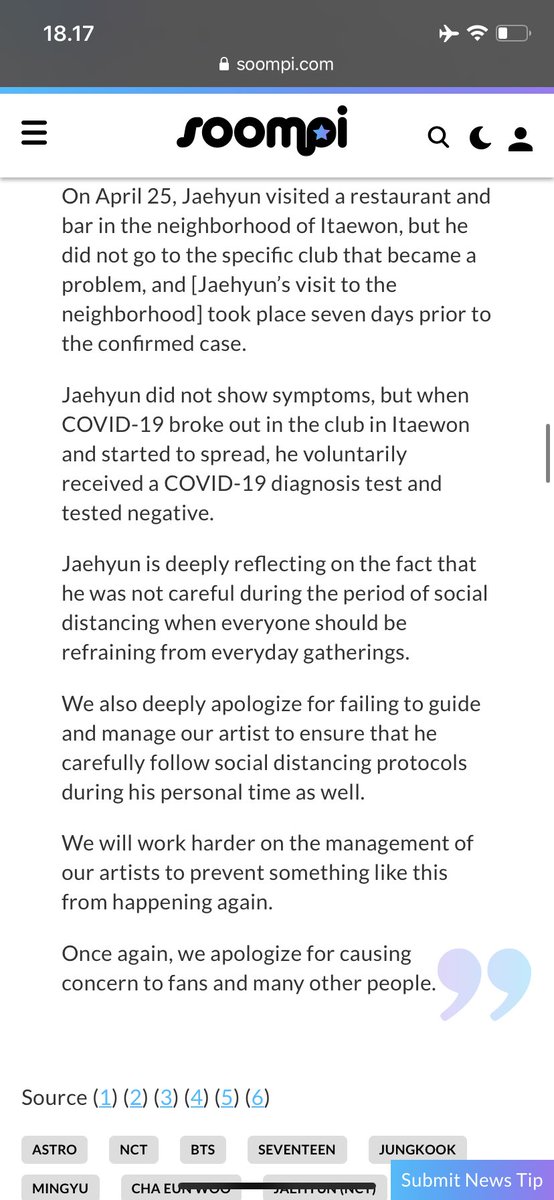 FANTAGIO official statement