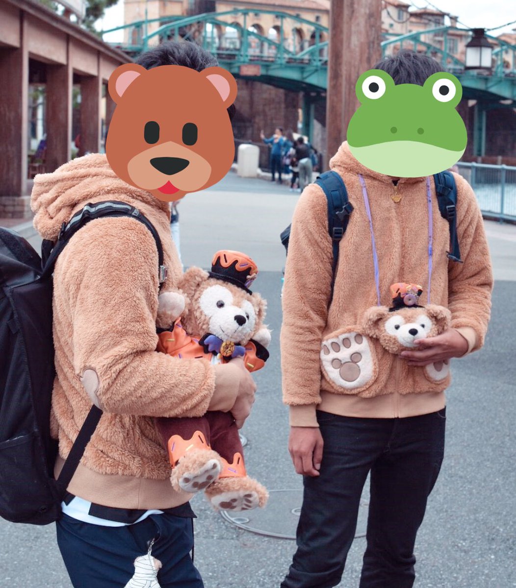 またパークでおダフのパーカー着たい🤪
#ダッフィー  #ディズニー