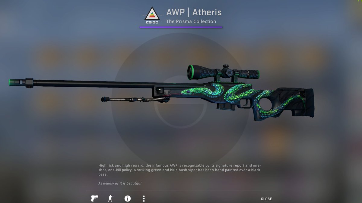 GIVEAWAY TIME :)

1) Follow me on twitch.tv/CamCeej
2) RT this tweet 
3) Comment your trade link.

Nice and easy! Will be choosing one lucky person to get this AWP ATHERIS.
ANNOUNCEMENT will be on Sunday Night. Stream starts @ 19:00. 
See you there <3