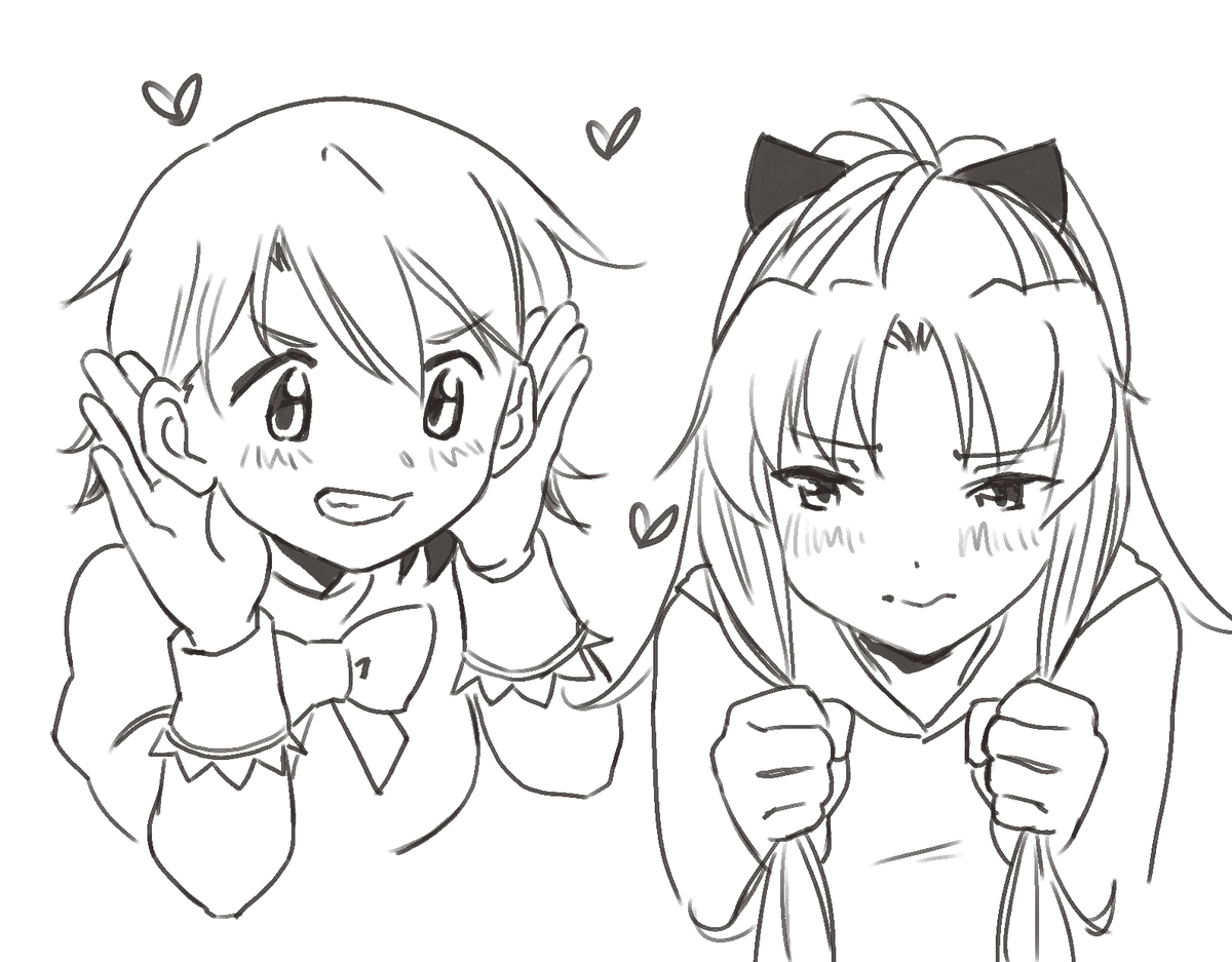 Gathered some recent extra drawings for people~ Some Kyouko? 