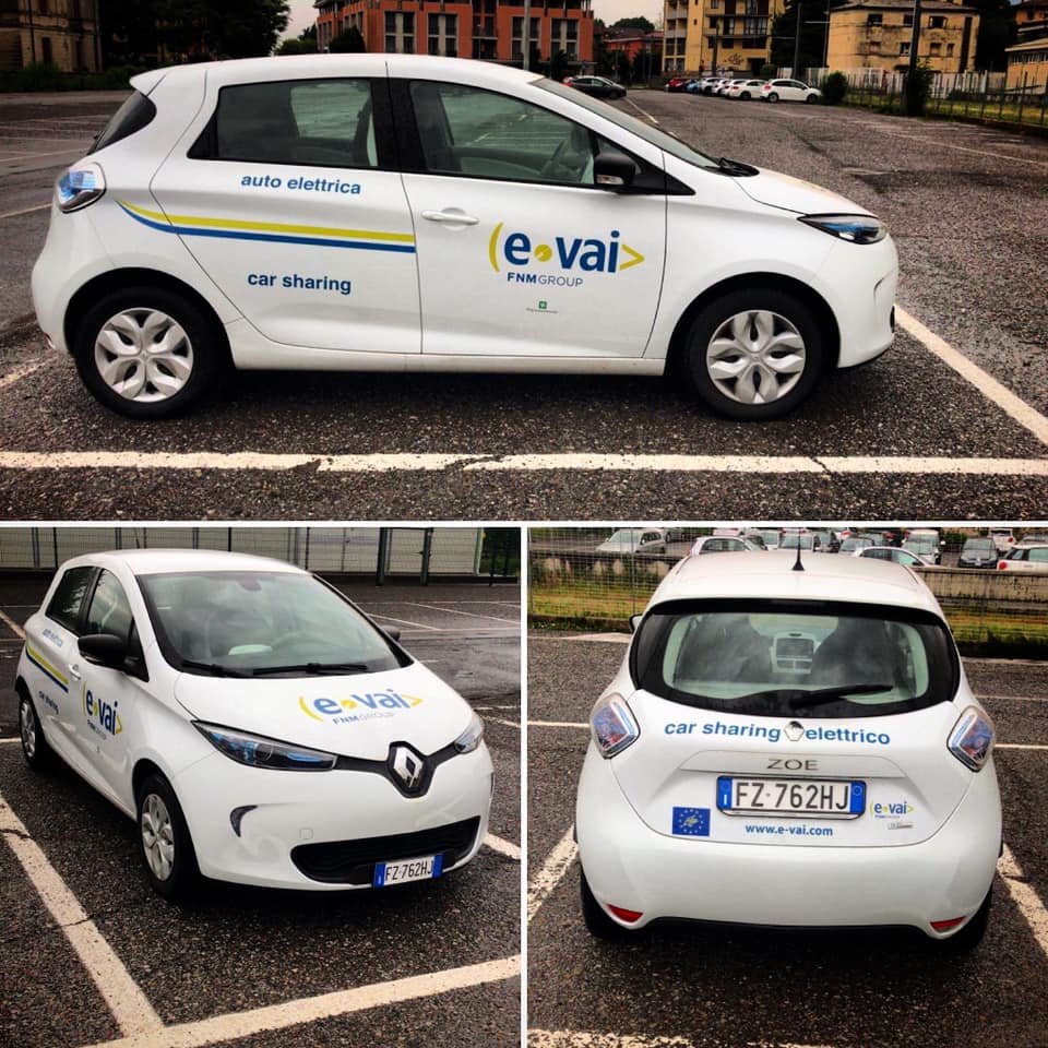 EFasebg's tweet photo. È arrivata l’auto aziendale elettrica di Evai Car Sharing per E-Fase, pronta per essere personalizzata e accompagnarci dai nostri clienti. Wrooooom! https://t.co/9ptuXConU4