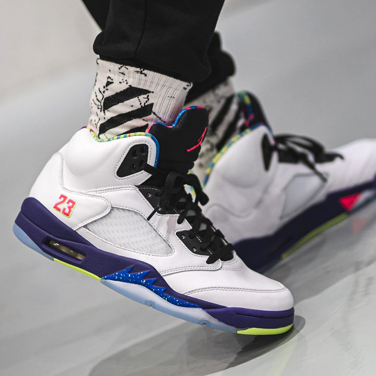 jordan 5 bel air on feet