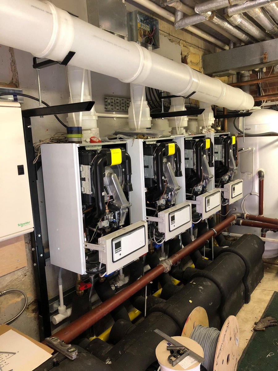 PrestigeElecs's tweet photo. Really proud to be involved in a project like this and as well as being at such well known venue at frilford golf club.
Refurbishment of existing plant room to new LPG fuelled building management system.
A new building management system (BMS) was installed alongside the boilers. https://t.co/gBn3GbZtsW