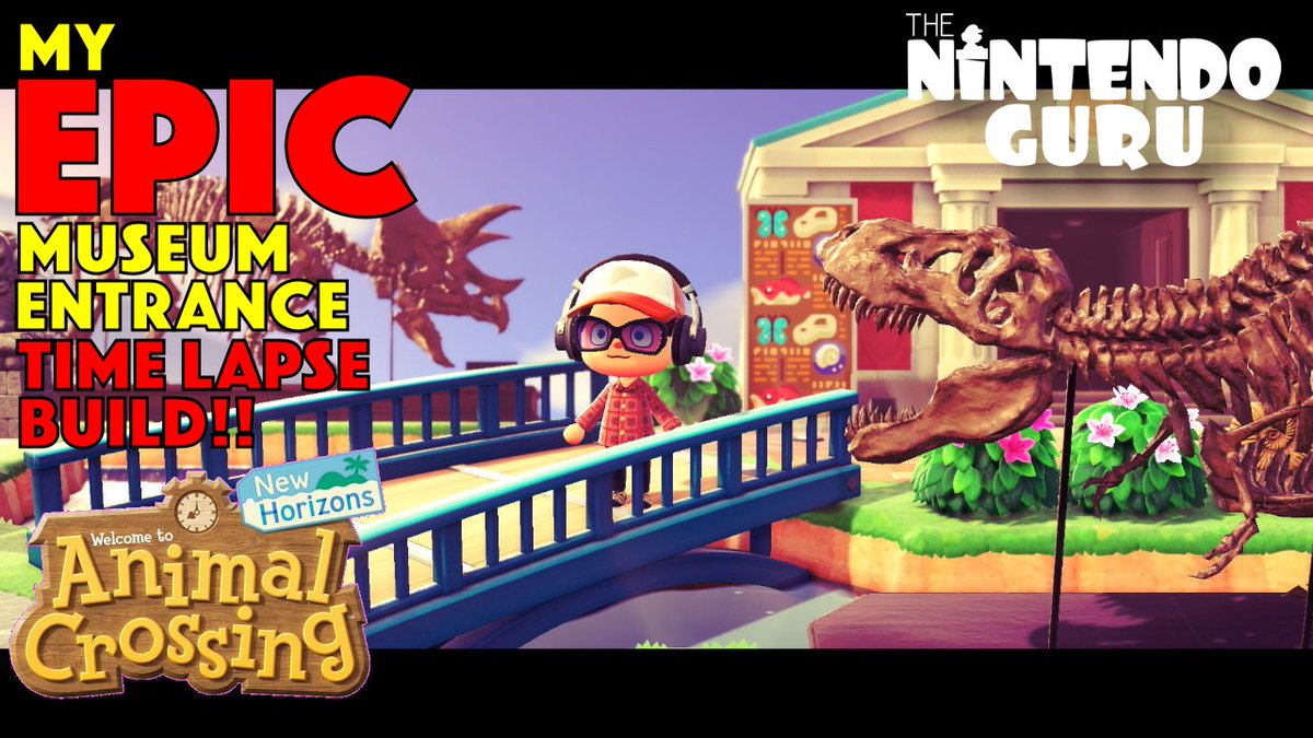 This took me 4 gaming hours over the course of 10 days (no TT)! Here is my EPIC museum Entrance in #AnimalCrossingNewHorizions 

youtu.be/Yq8xhjKQON0

#timelapse #ACNHDesign #acnh #animalcrossing