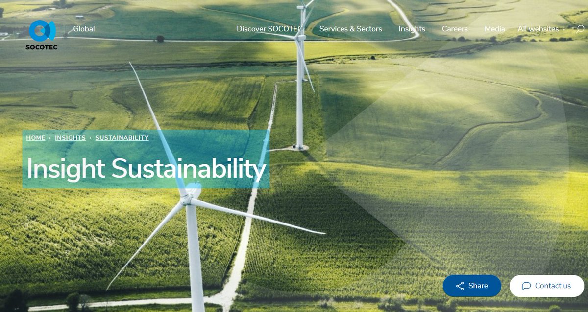 [NEW SOCOTEC.COM] 
Real estate is impacted by climate change. Climate resilience is essential to maintaining the value and duration of buildings. Improve your real estate projects with SOCOTEC.
#greenbuildings #sustainability #realestate
ow.ly/2q7z50zJ574