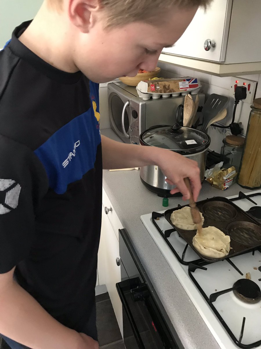 collettsrachand's tweet photo. Jack C making his country’s national dish,sausage and potato pie!
@SandbachEng @Year7SandbachSc https://t.co/u3fn2QG2Nn