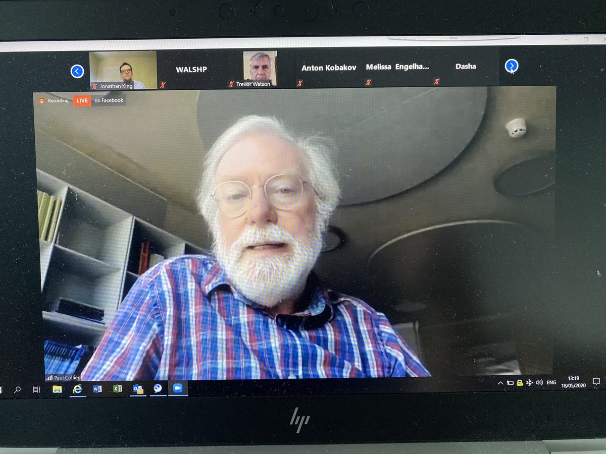 LiridonaHertica's tweet photo. @EBRD is talking with #PaulCollier and #ColinMayer for the future of capitalism after the #COVID19 crisis. https://t.co/bTu565oB9e